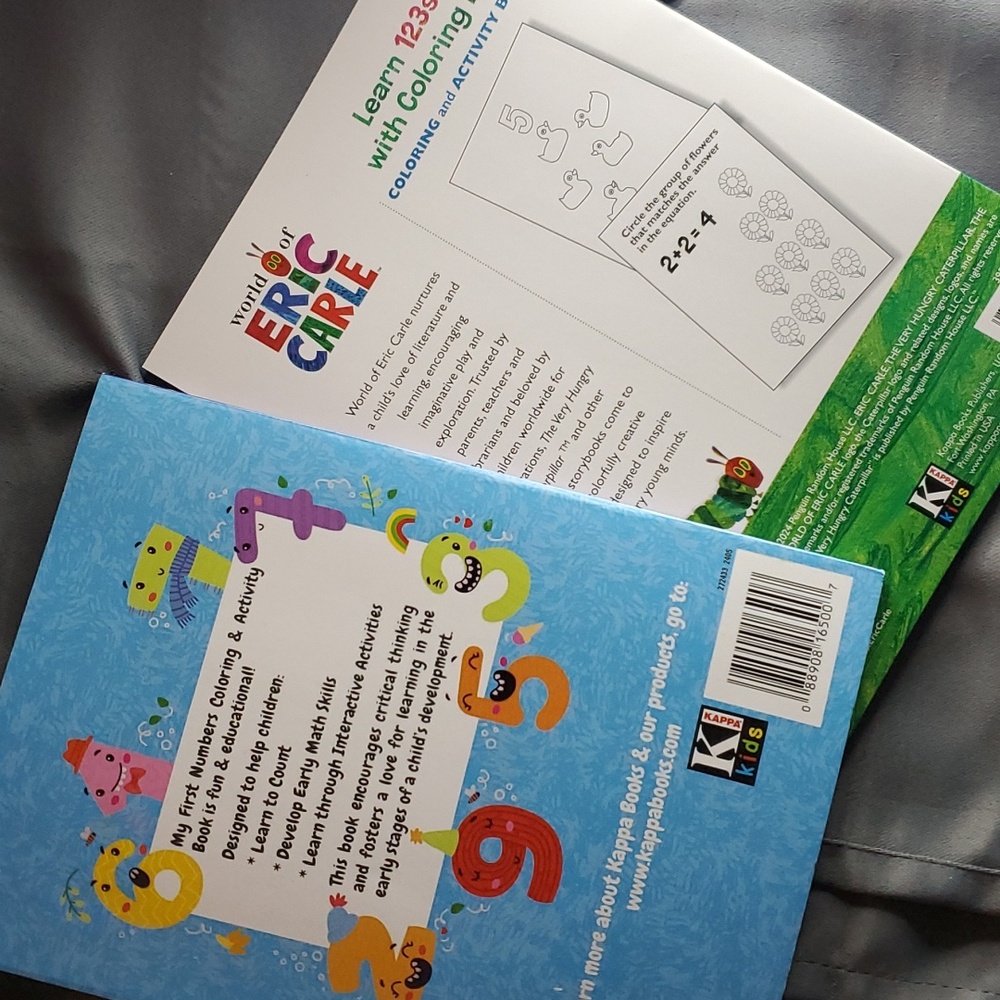 Numbers‎ Coloring & Activity Books - Picture 8 of 8